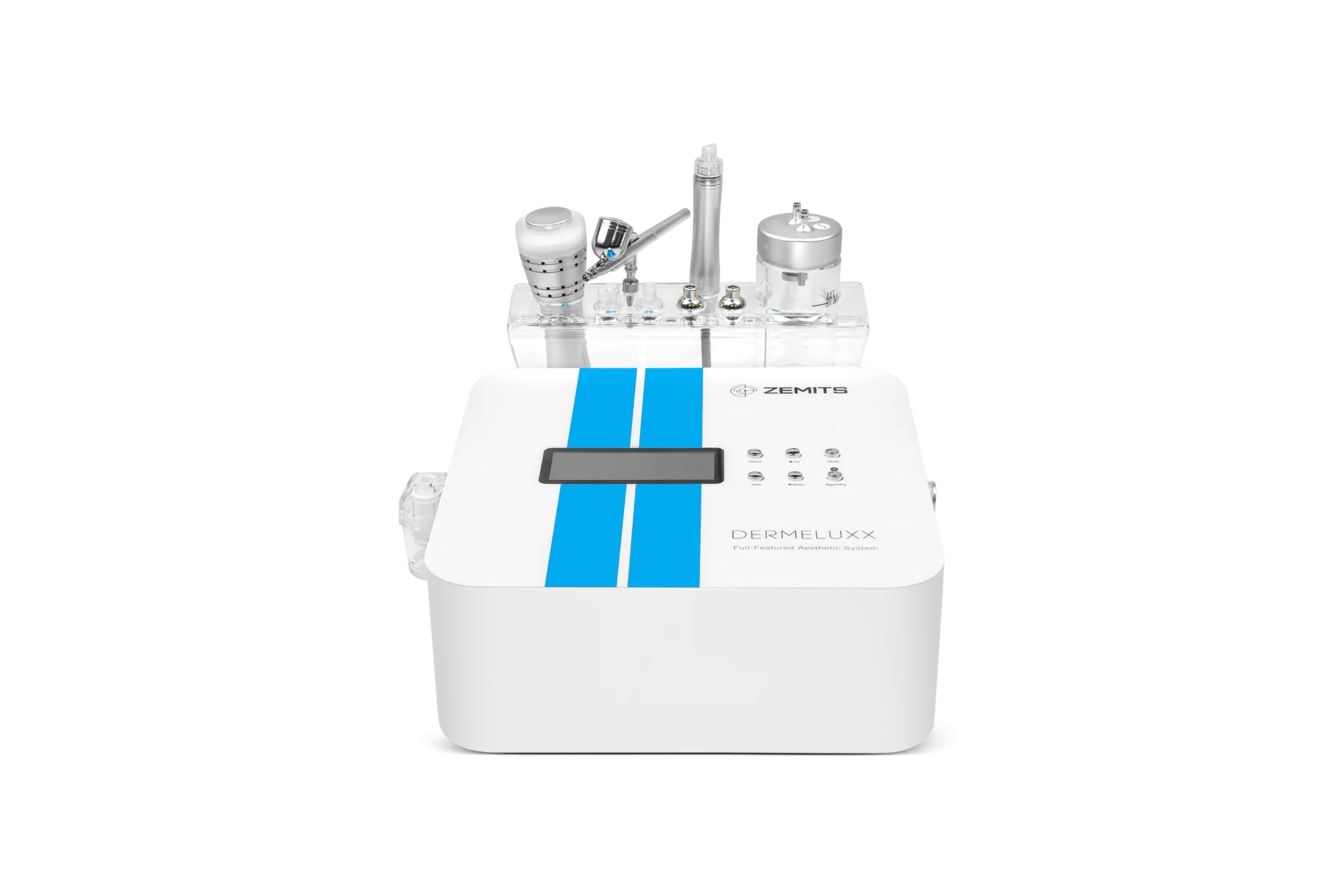 Zemits DermeLuxx Pro 3-in-1 HydroDiamond facial system front view