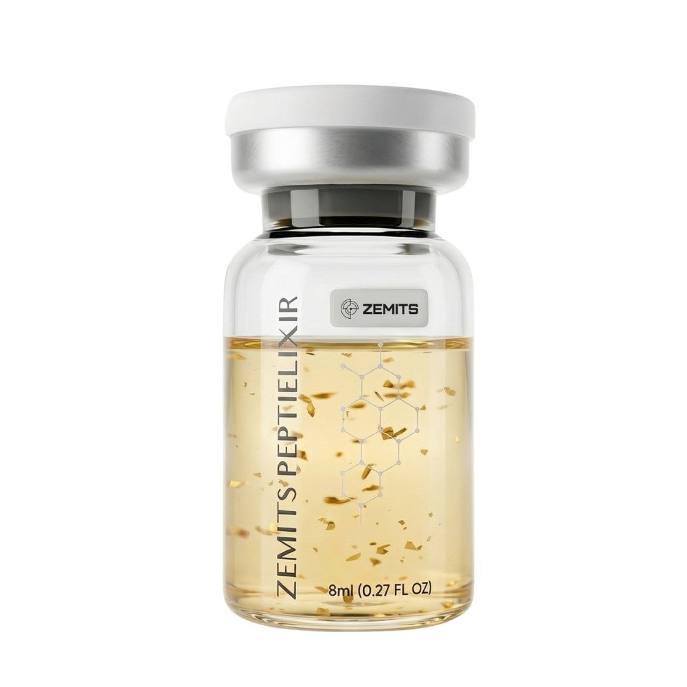 Zemits PeptiElixir mesotherapy peptide serum ampoule close-up