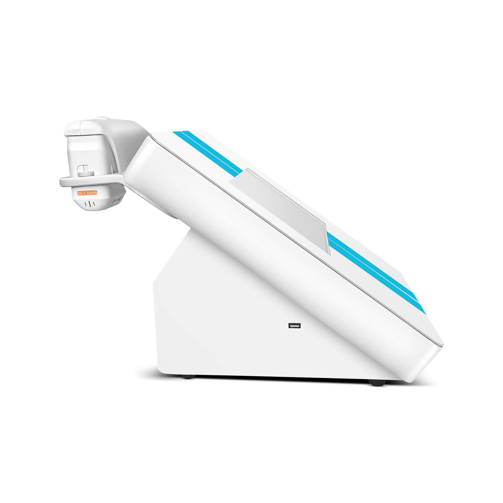 Side view of Zemits UltraNexx Lite non-surgical HIFU skin tightening device