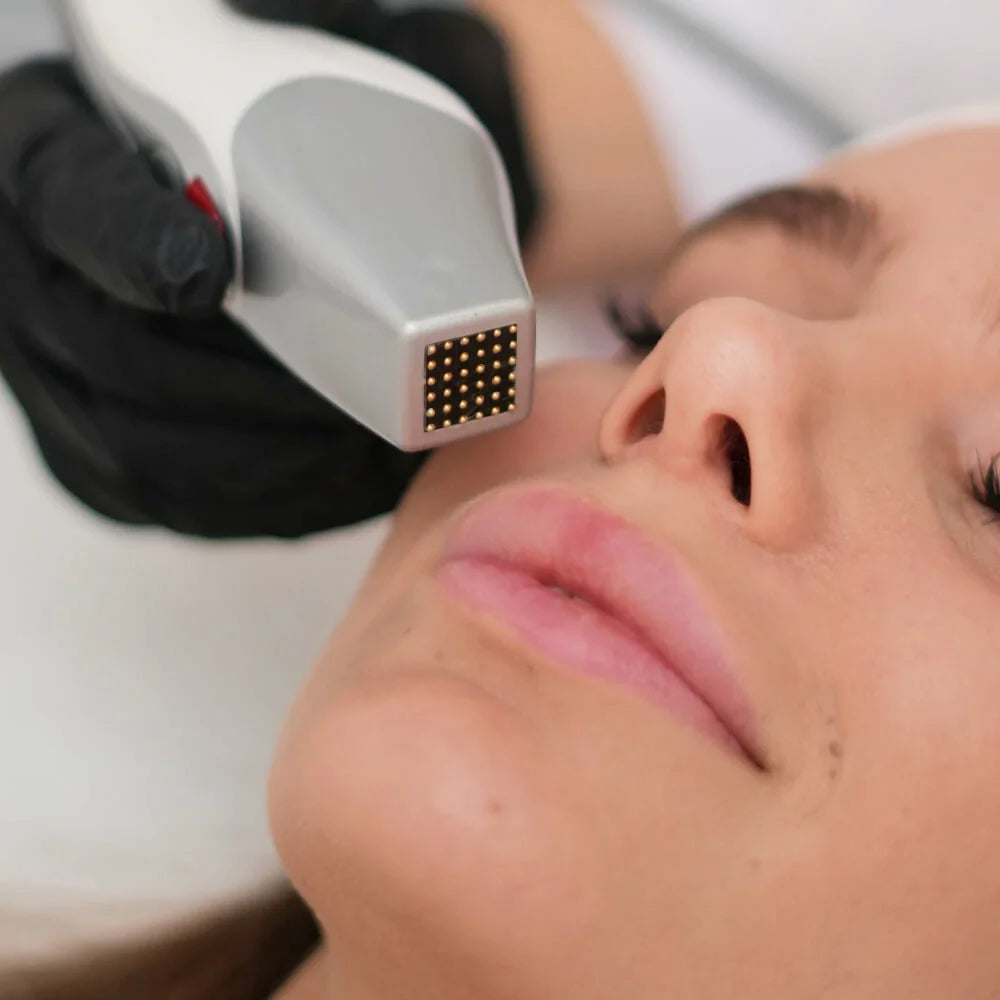 Fractional RF treatment with Zemits CrystalFrax Pro MD