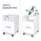 Zemits ElleCart Pro device stand in professional salon setting