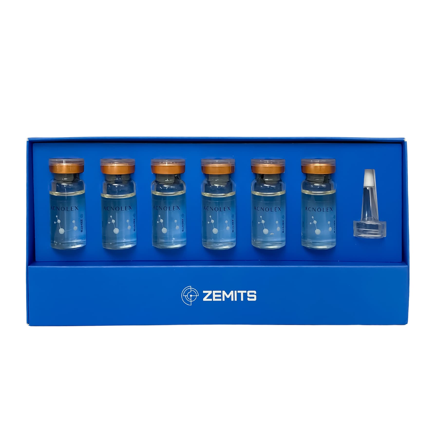Zemits AcnoLex 6 ampoules professional anti-acne serum unpacked