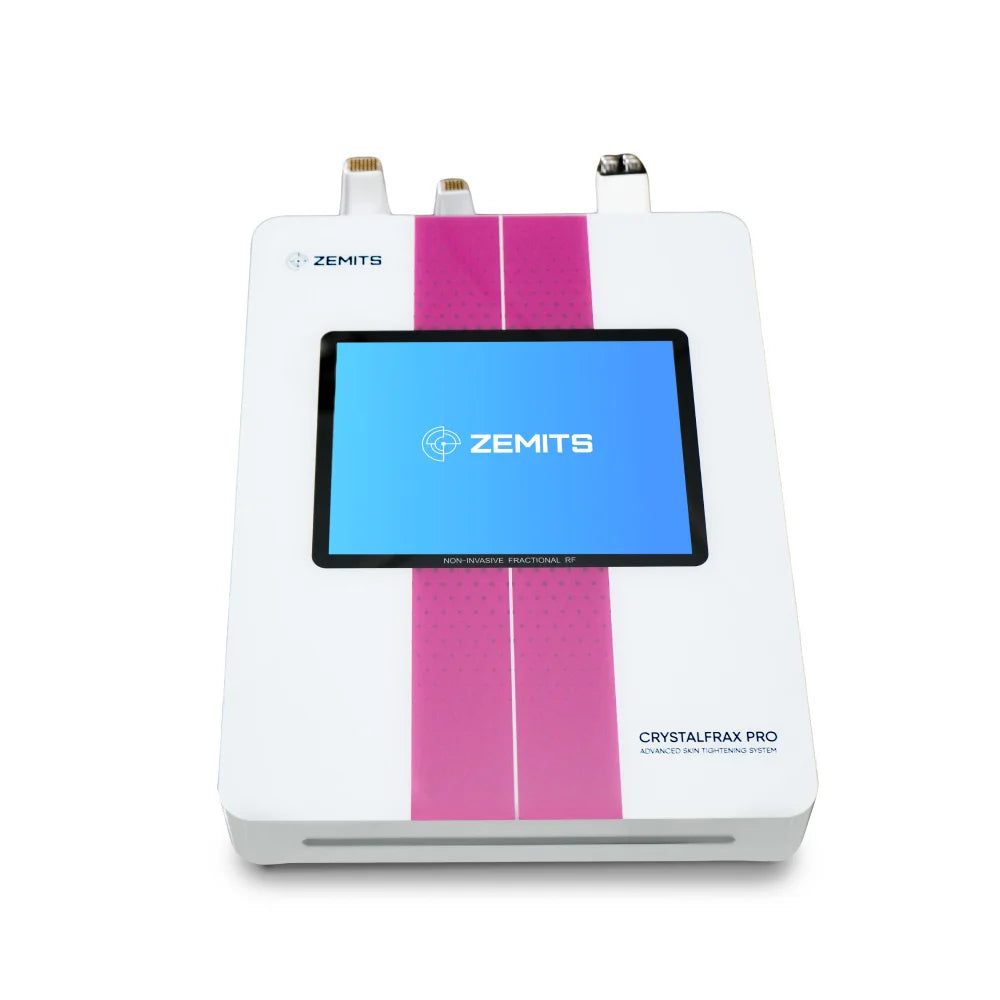 Zemits CrystalFrax Pro MD medical-grade RF device front view