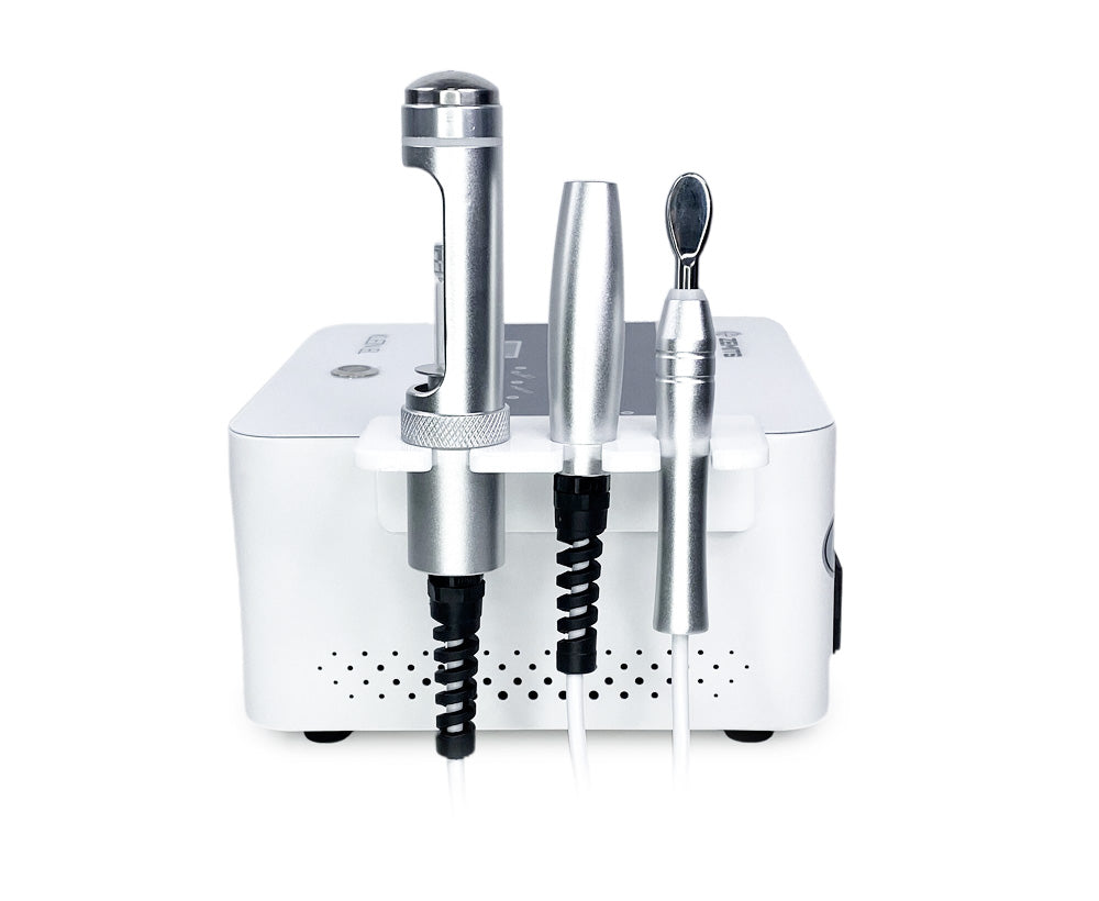 Side view of Zemits Klein EL needle-free mesotherapy system