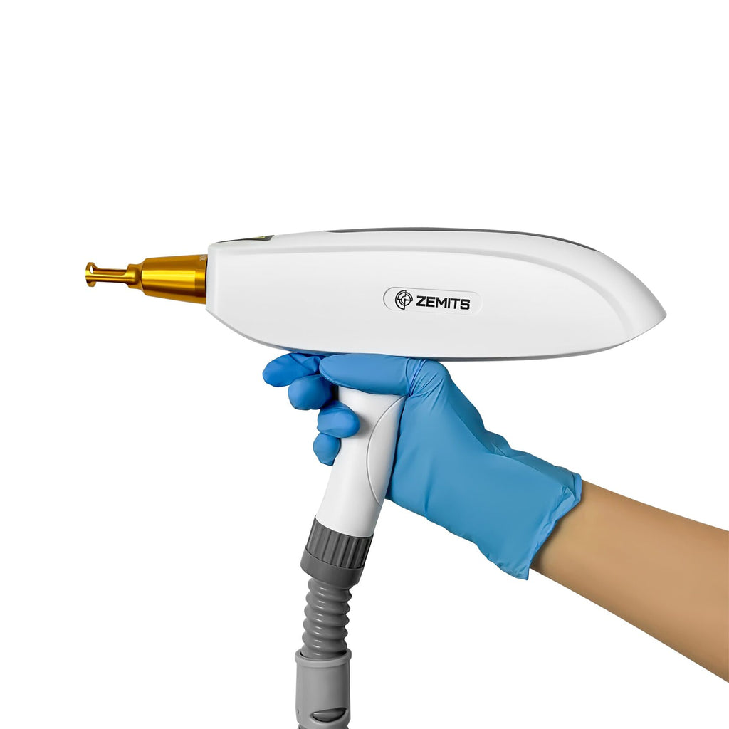 Zemits OgmaLaze Nd YAG laser handpiece close-up