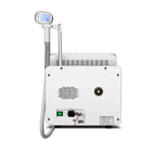 Rear of Zemits Quidion Lite compact laser hair removal device